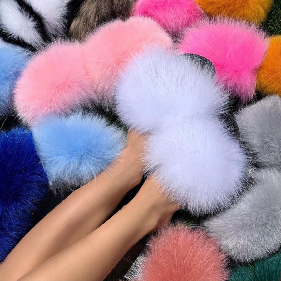 Custom Fur Slides